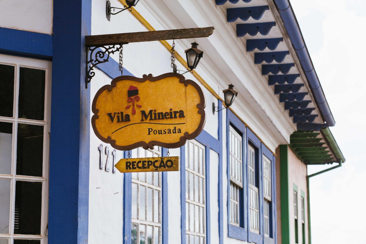 Pousada Vila Mineira Lavras Novas Esterno foto