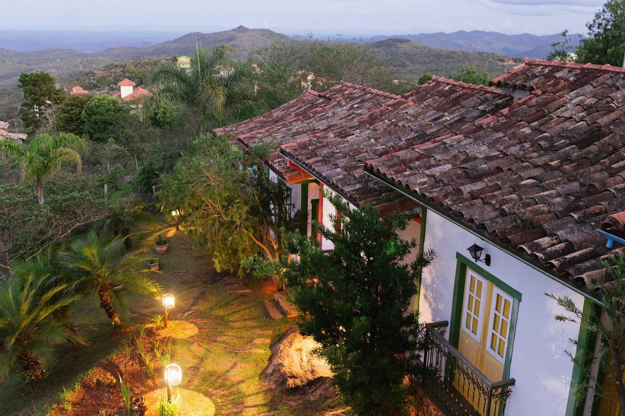 Pousada Vila Mineira Lavras Novas Esterno foto